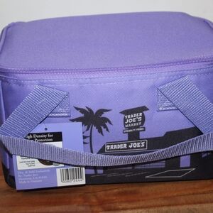Trader Joe's Purple Insulated Lunch Bag